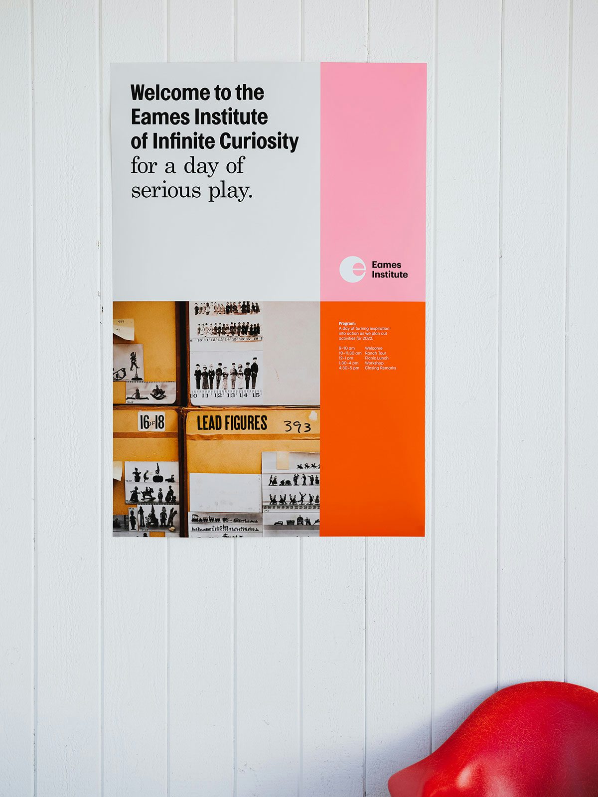 Eames Institute branding by Manual