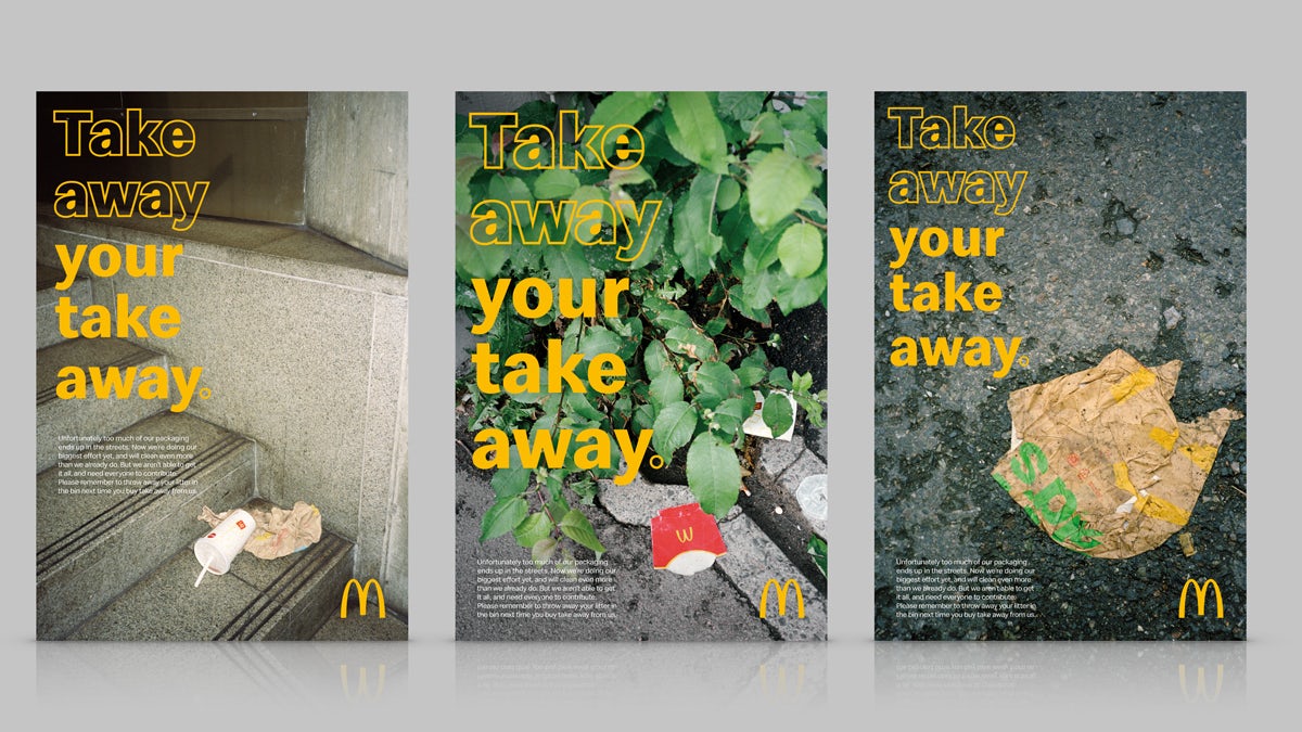 McDonald's Norway anti-littering campaign