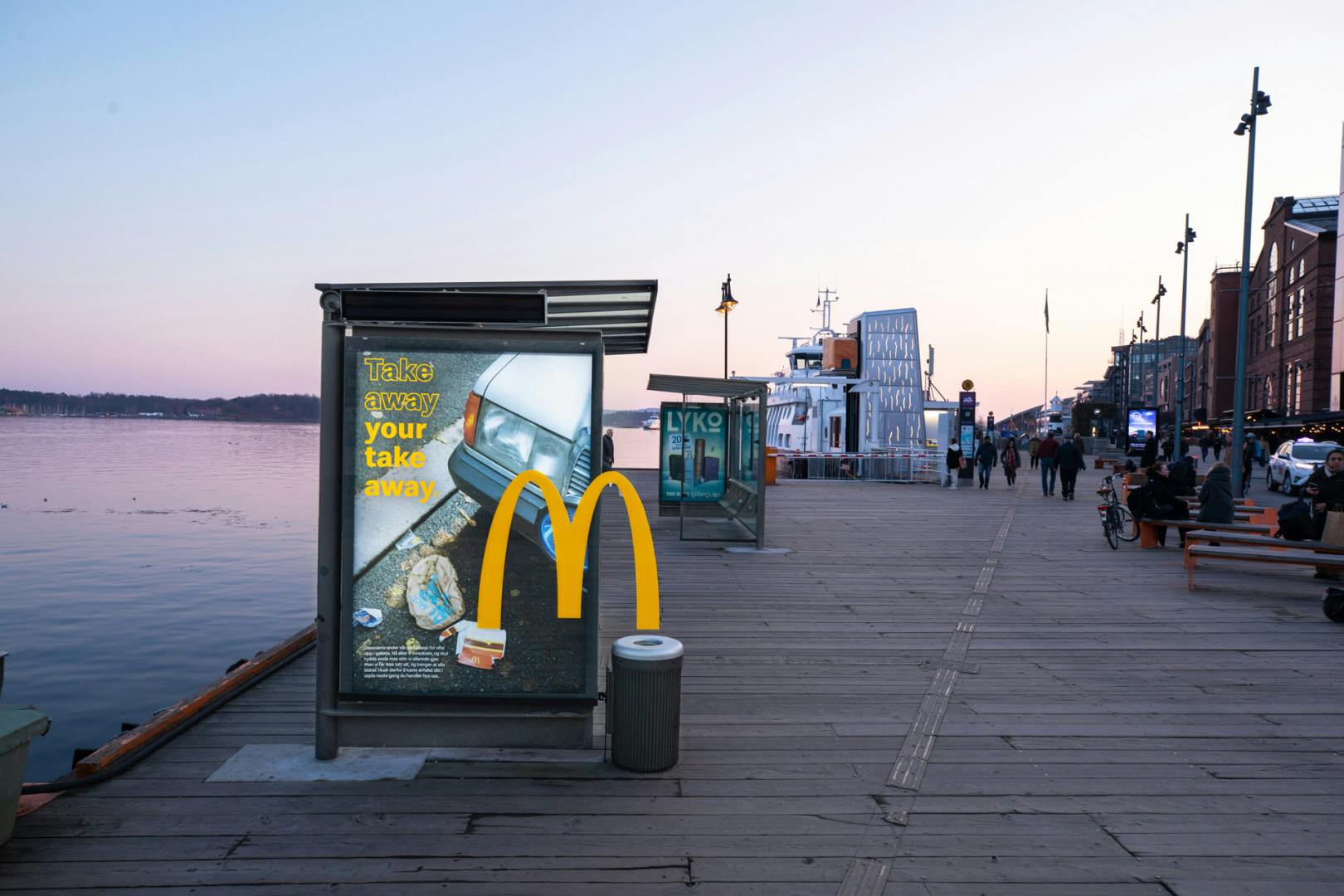 McDonald's Norway anti-littering campaign