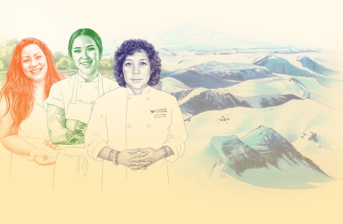 Serviette magazine Food is Culture feature feature illustration by