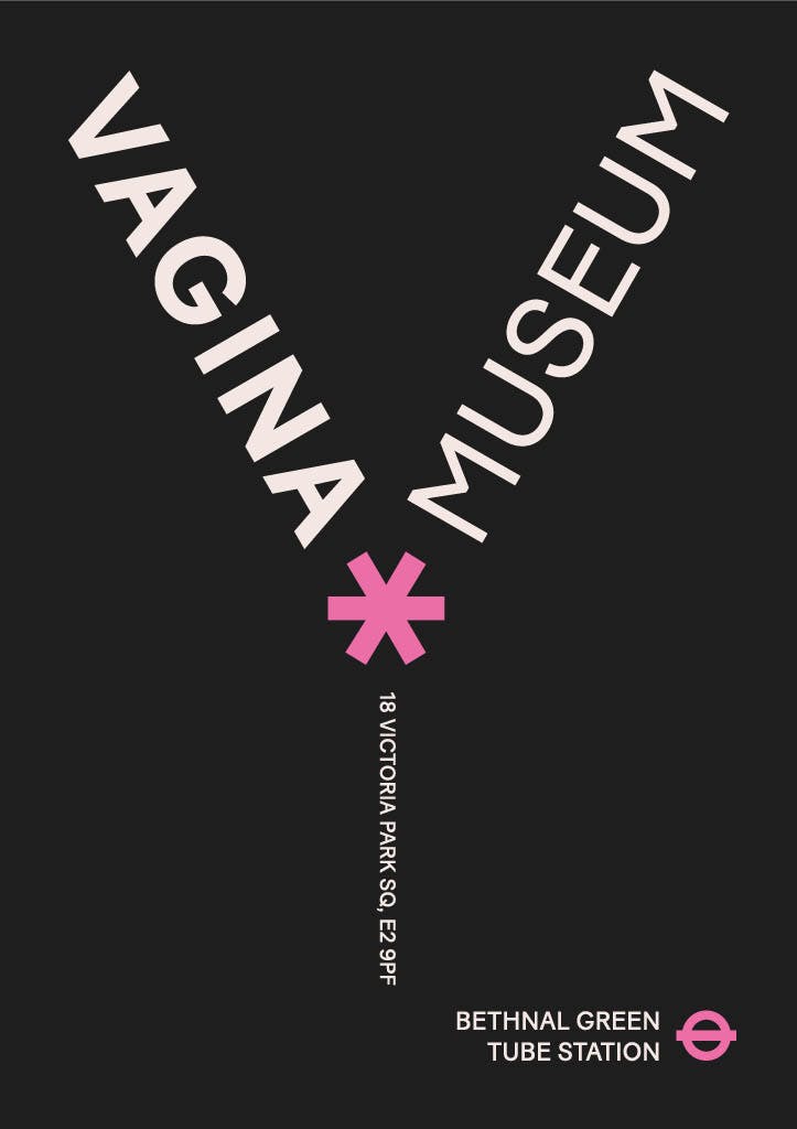 Vagina Museum poster by Mirjami Qin