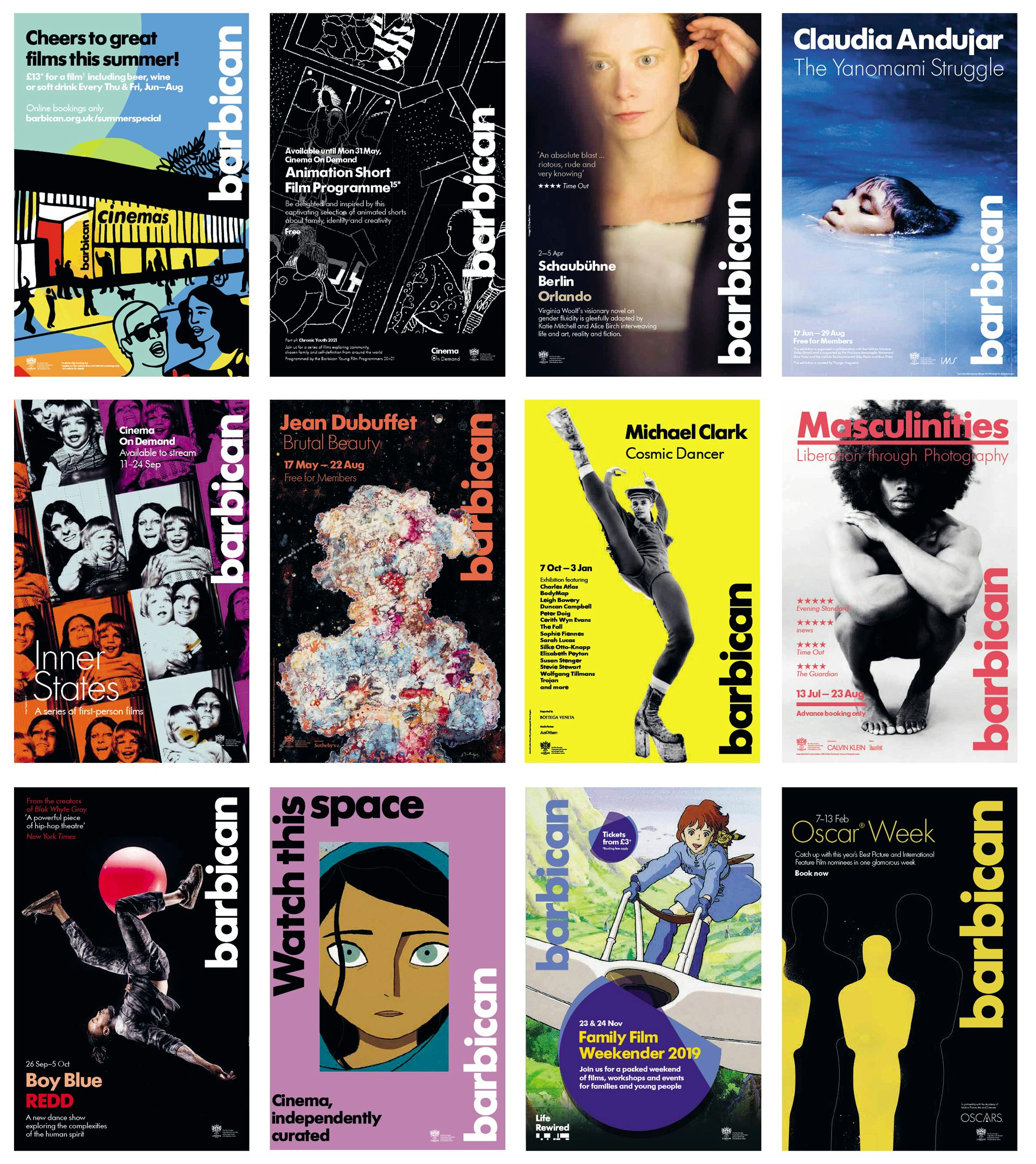 Barbican recent programming