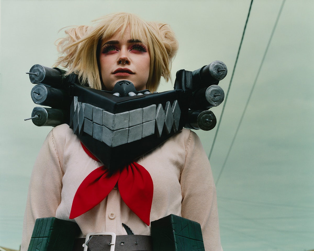 Photograph of a cosplayer dressed as Himiko Toga in Kids of Cosplay by Thurstan Redding