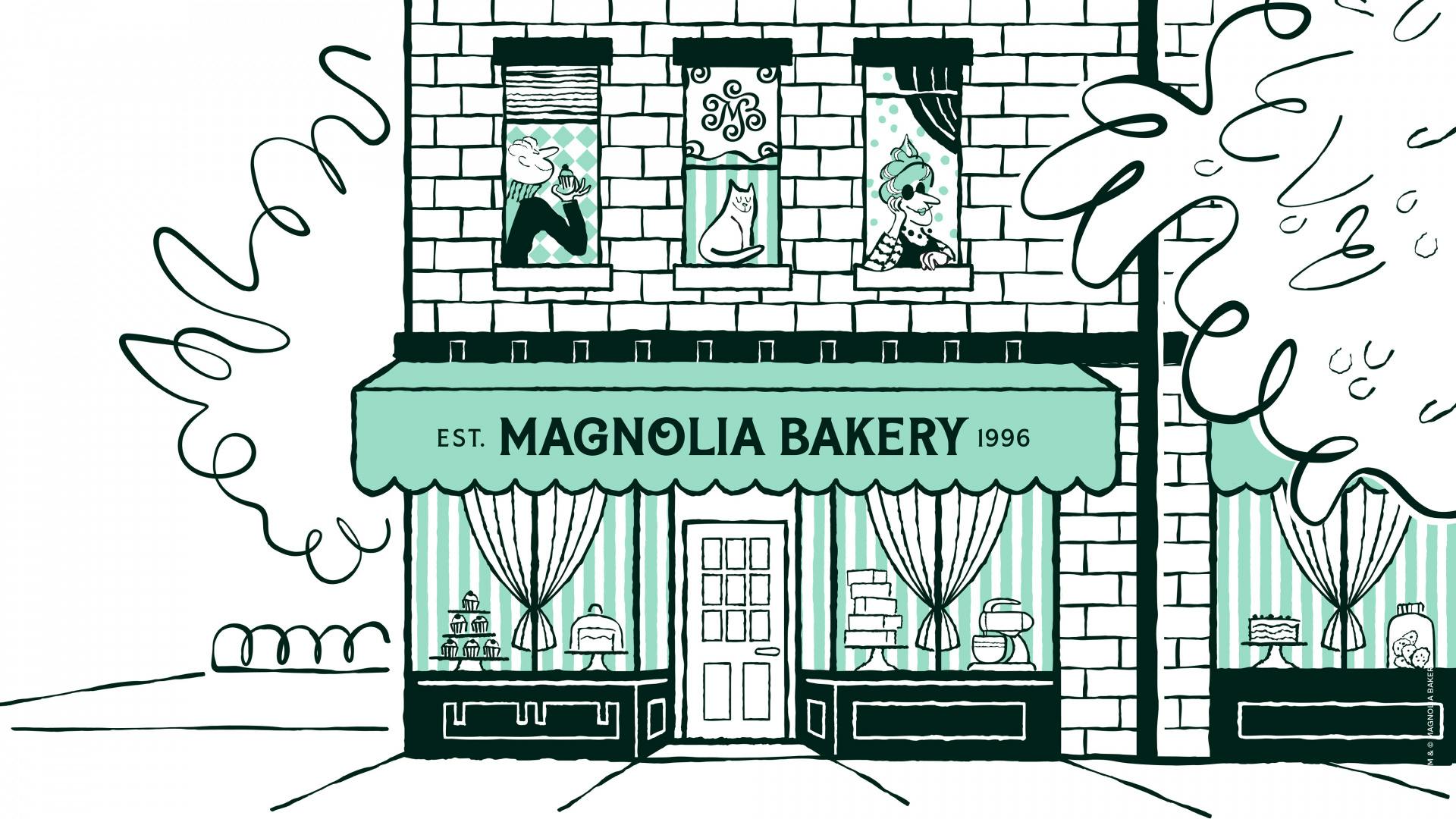 Magnolia Bakery Redesign by JKR - Illustration