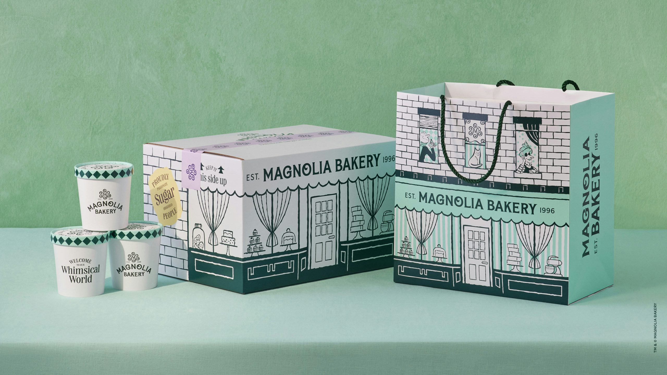 Magnolia Bakery Redesign by JKR - Packaging