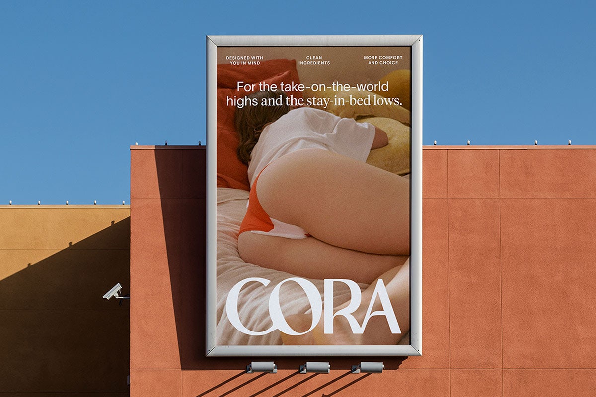 Cora outdoor ad by Mother Design