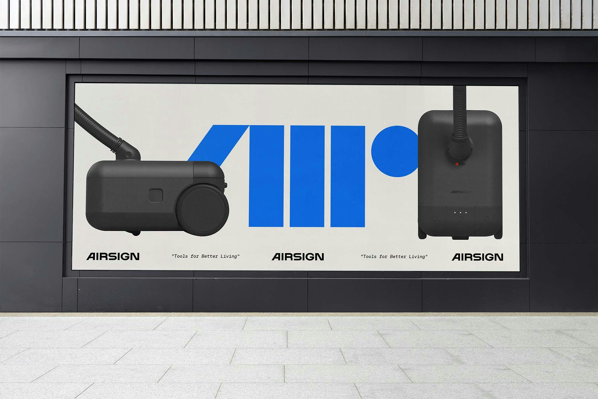 High Tide Airsign branding