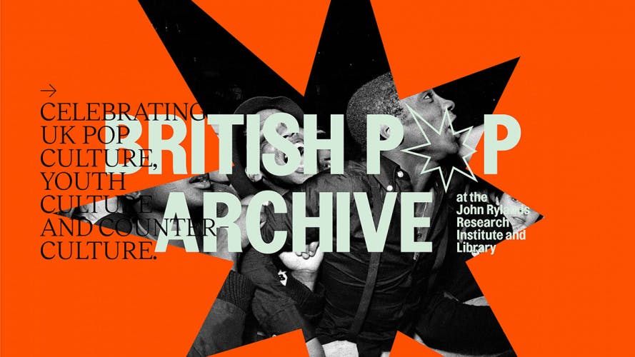 British Pop Archive branding by Studio DBD