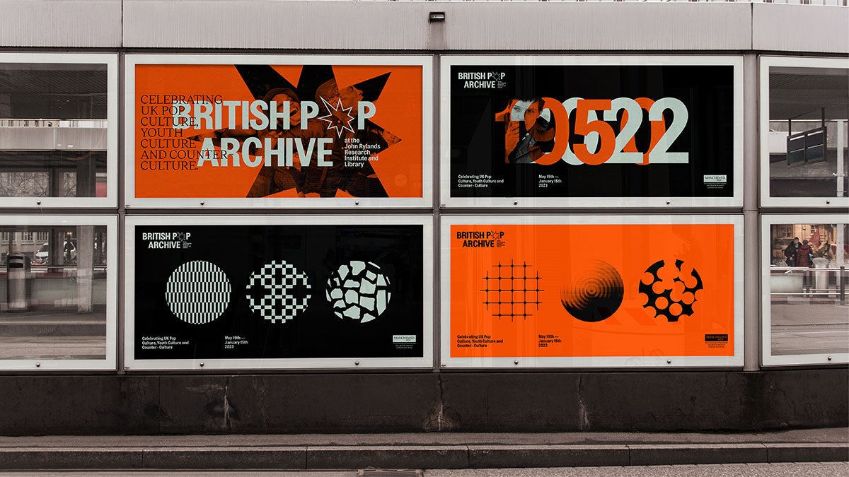 British Pop Archive branding by Studio DBD