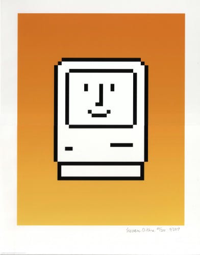 Happy Mac icon by Susan Kare
