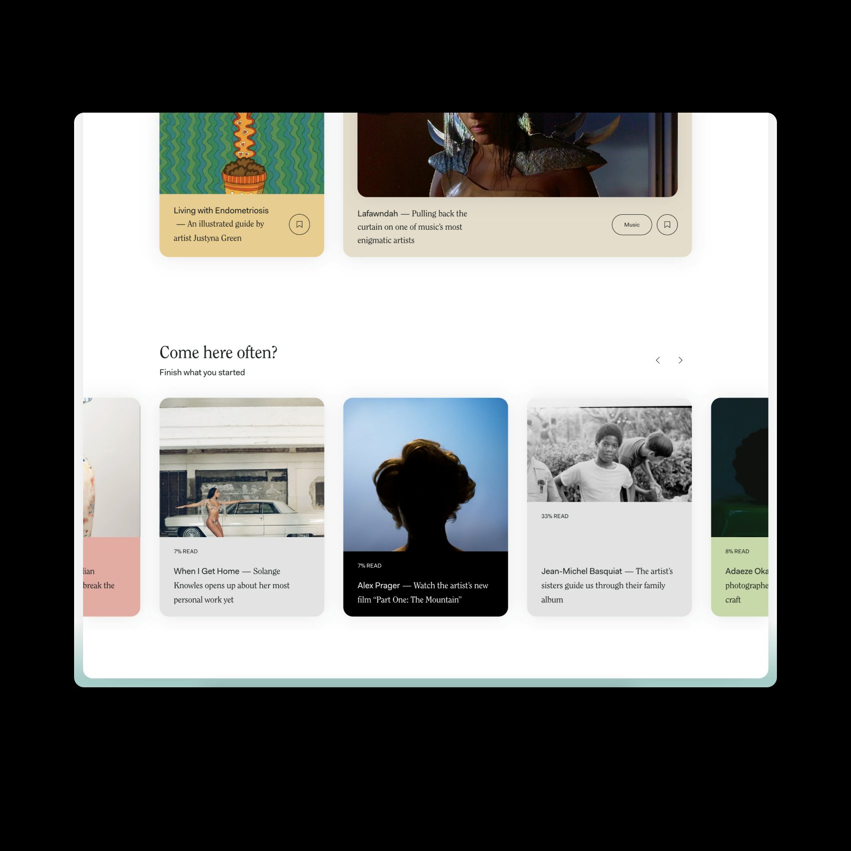 Image of WePresent WeTransfer redesign