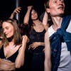 Photo of young people in a club for Diesel's Track Denim campaign by Ewen Spencer