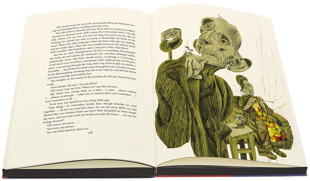 The Gormenghast trilogy illustrated by Dave McKean published by The Folio Society