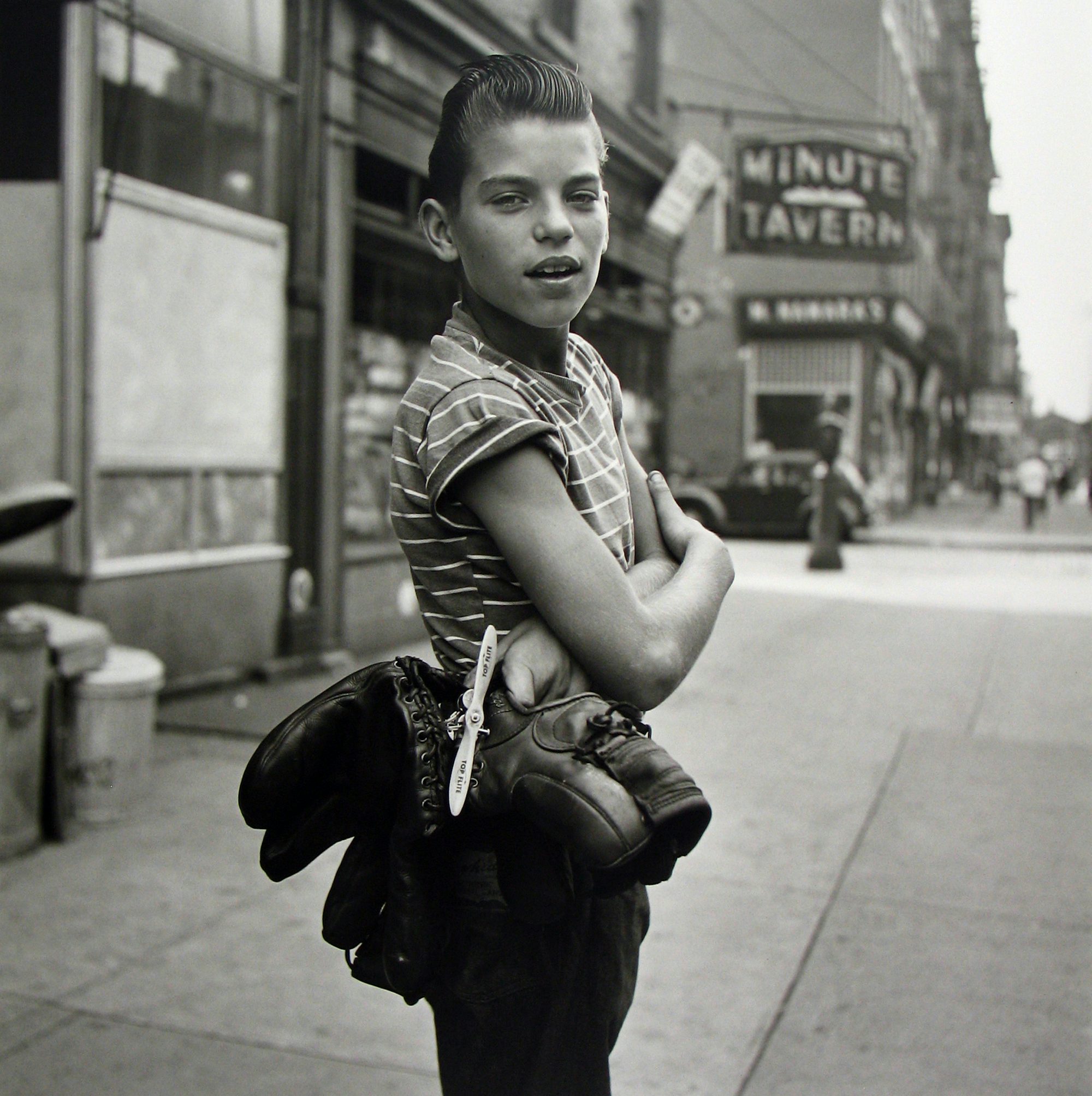 Vivian Maier, New York, September 3, 1954 Copyright Estate of Vivian Maier, Courtesy of Maloof Collection and Howard Greenberg Gallery, NY