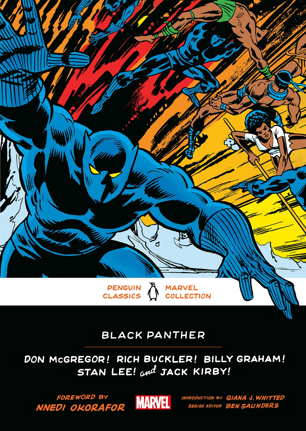Penguin Marvel series cover featuring Black Panther
