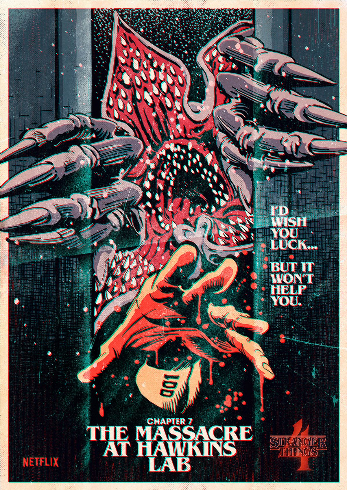 Stranger Things poster by Butcher Billy