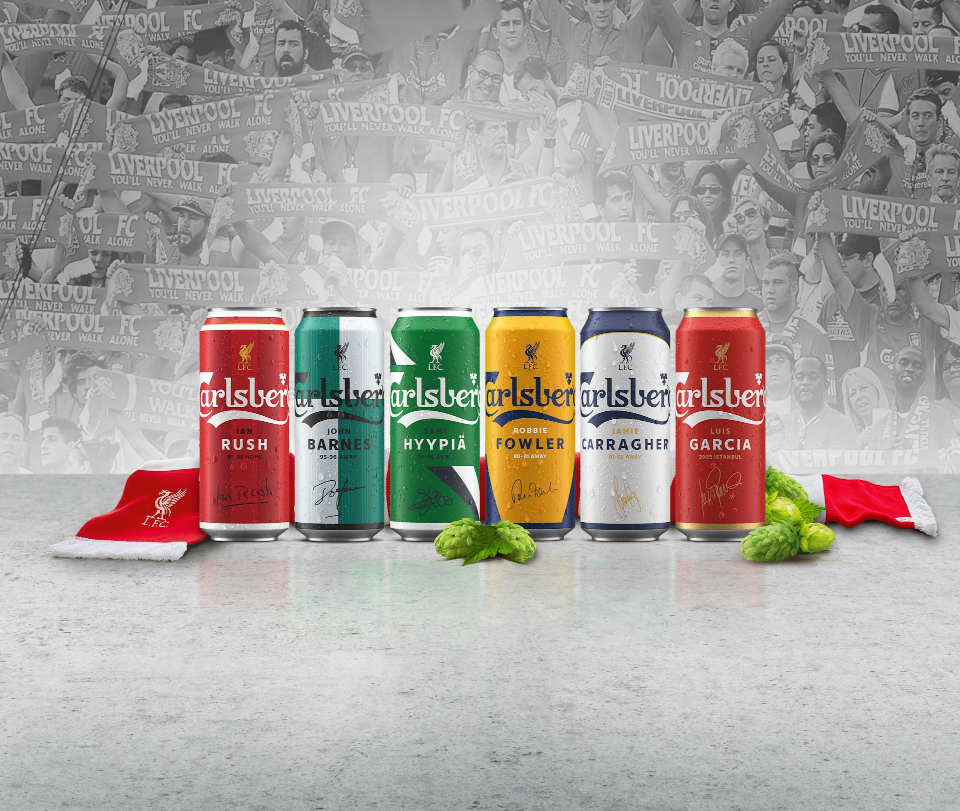 Taxi Studio, Carlsberg Liverpool FC 30 Years limited-edition beer cans
