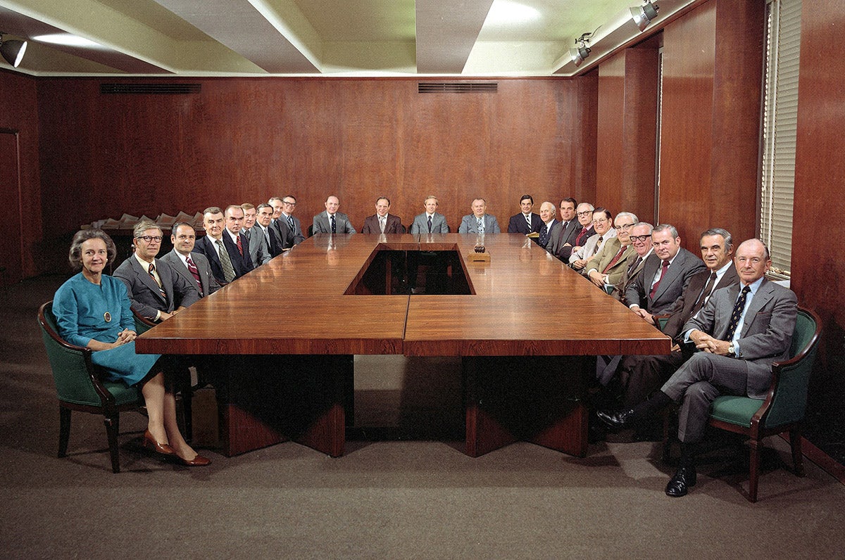 The Only Woman photography featuring Katharine Graham