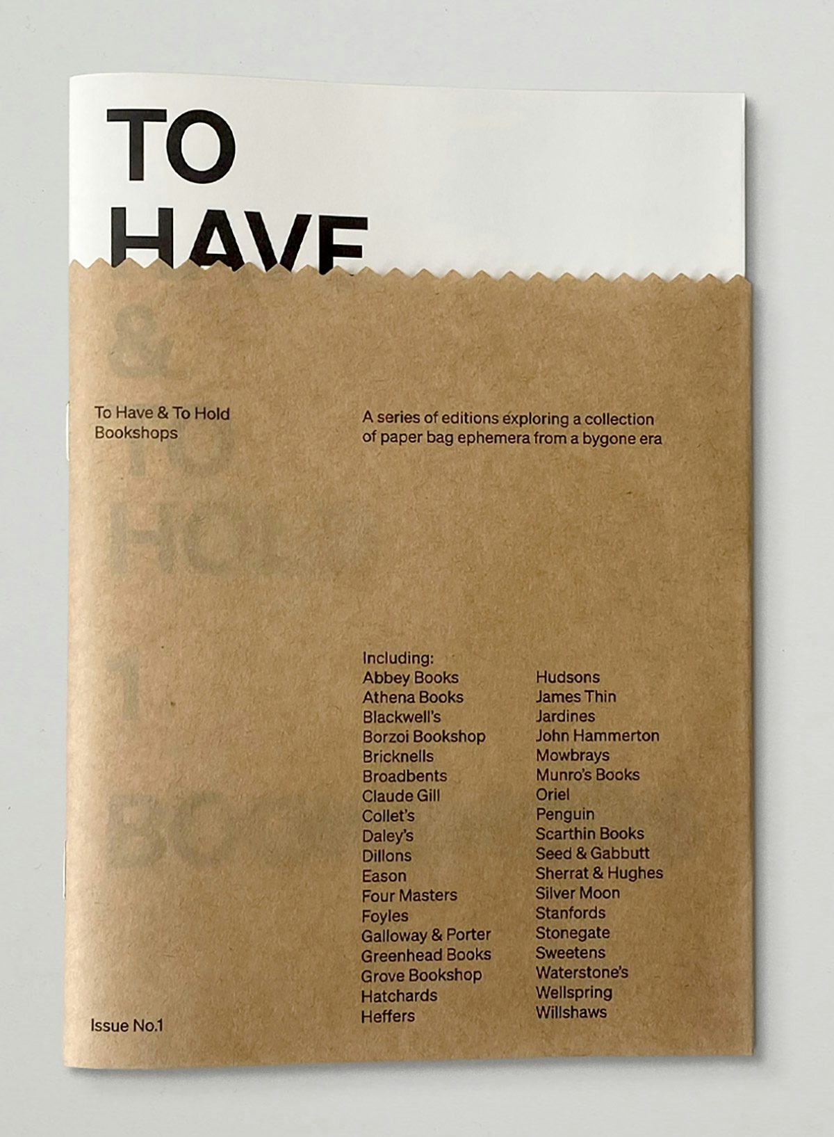 To Have & To Hold zine