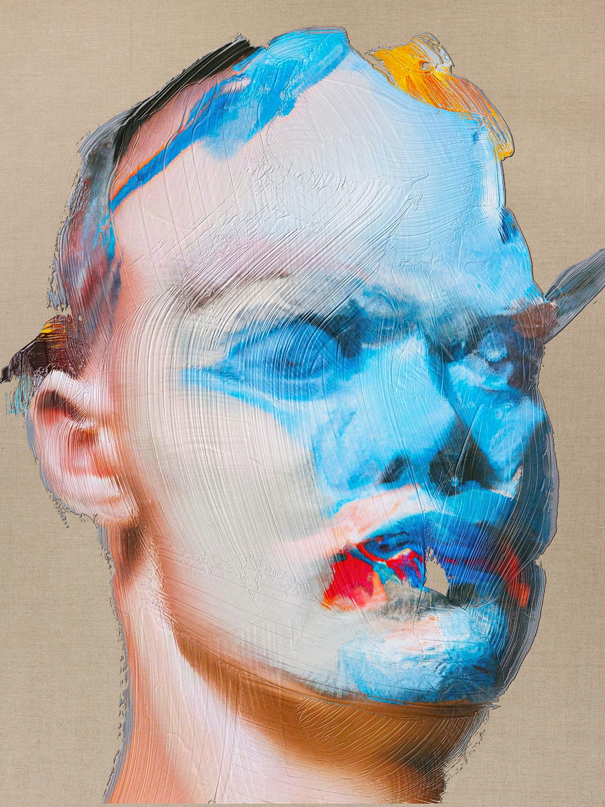Virtual paintings by artist Matthew Stone