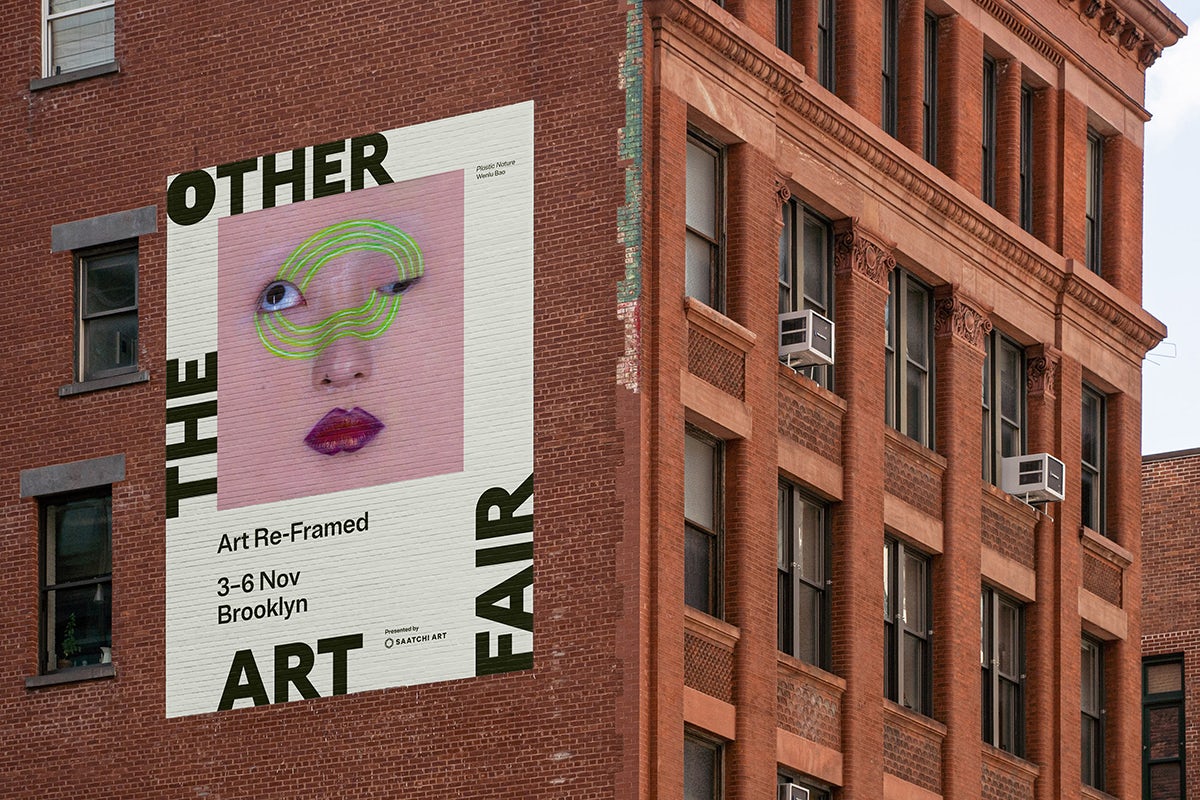 The Other Art Fair branding by Universal Favourite