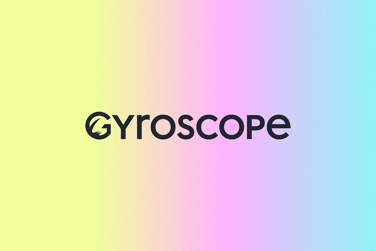 Gyroscope crpytocurrency branding by Human After All