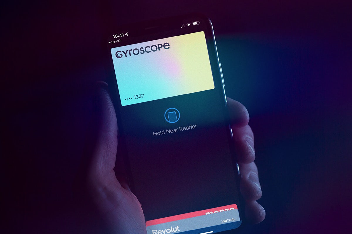 Gyroscope crpytocurrency branding by Human After All