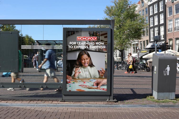 Kesselskramer Monopoly campaign for Hasbro