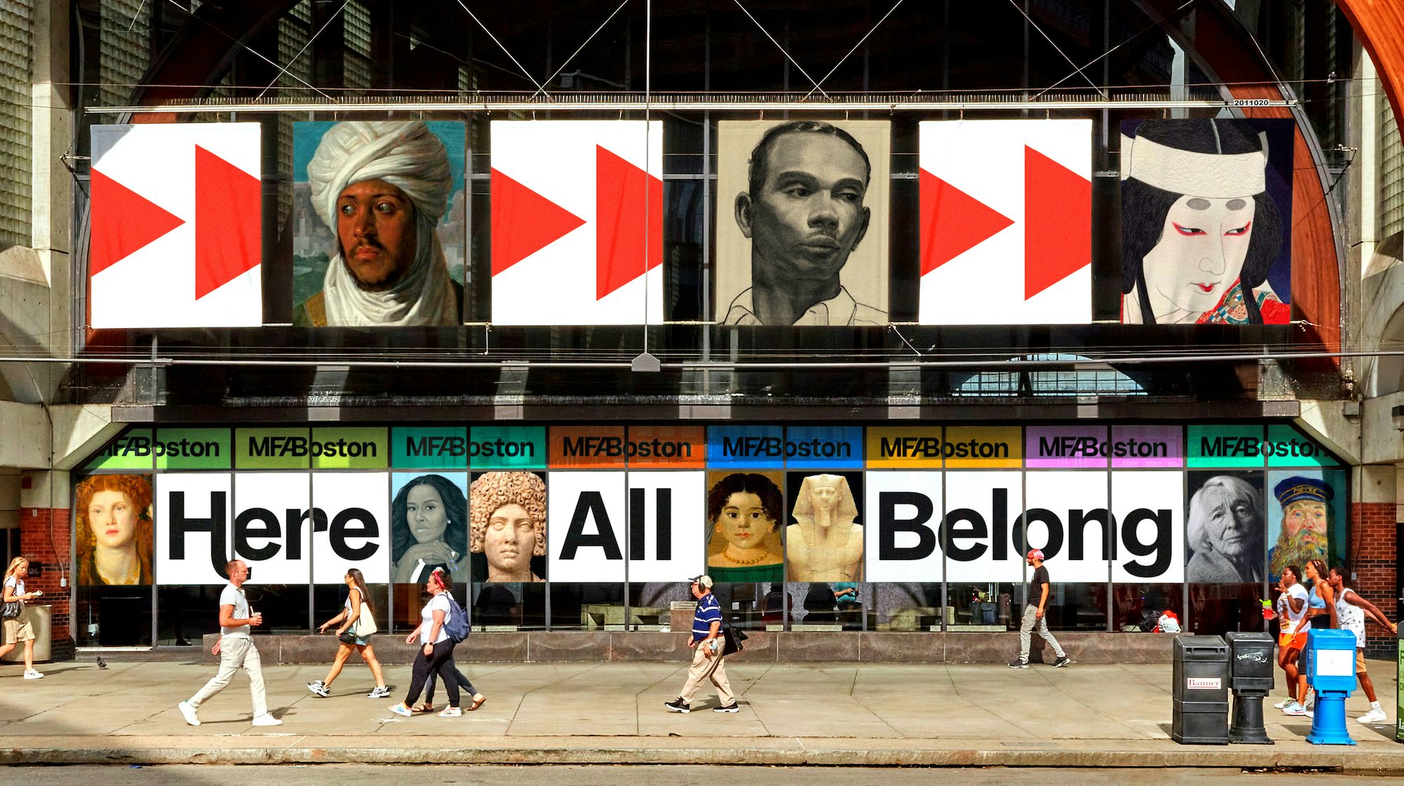 Campagne MFA out-of-home, rebaptisée par Base Design