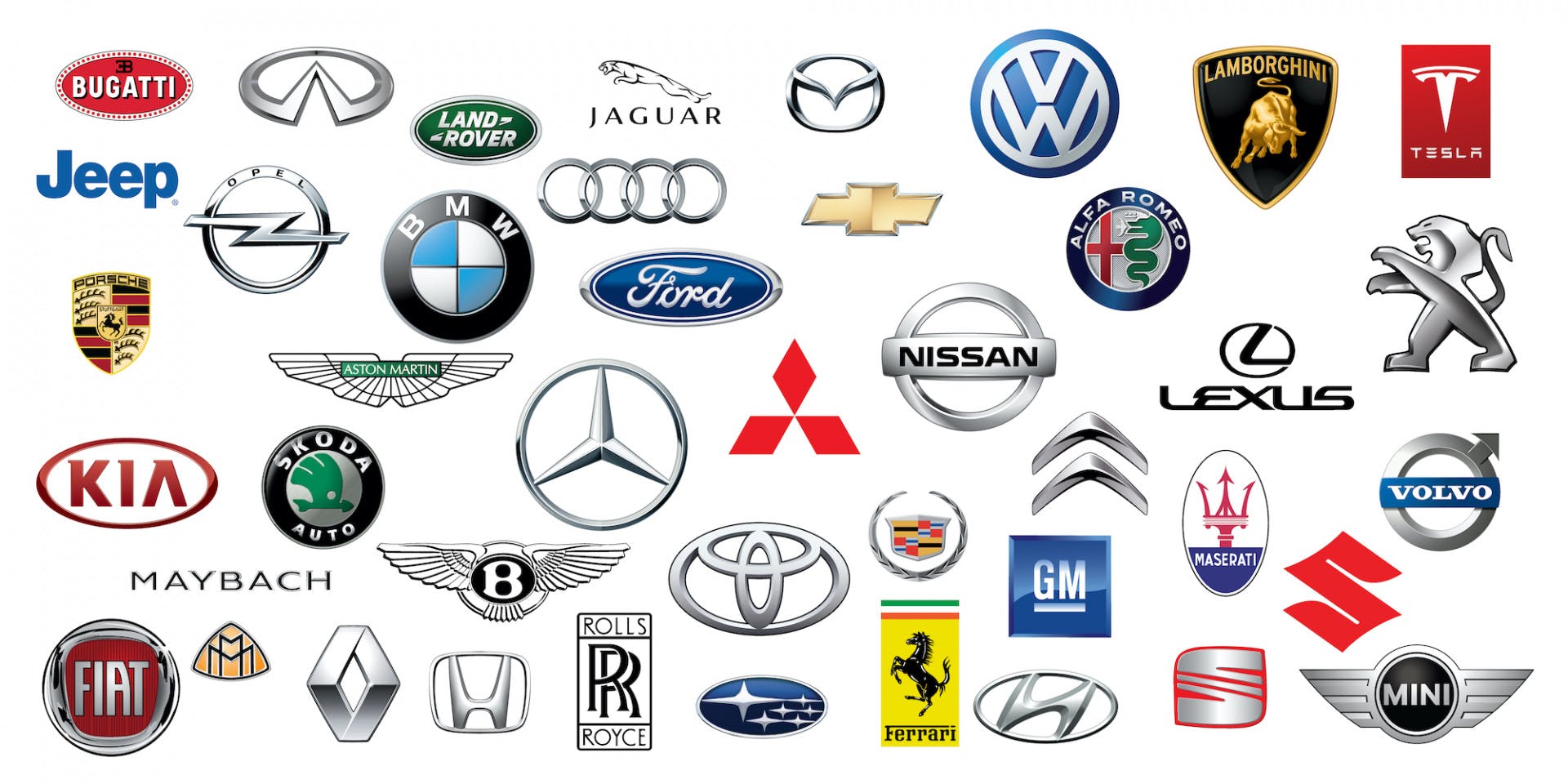 car brand logos shutterstock