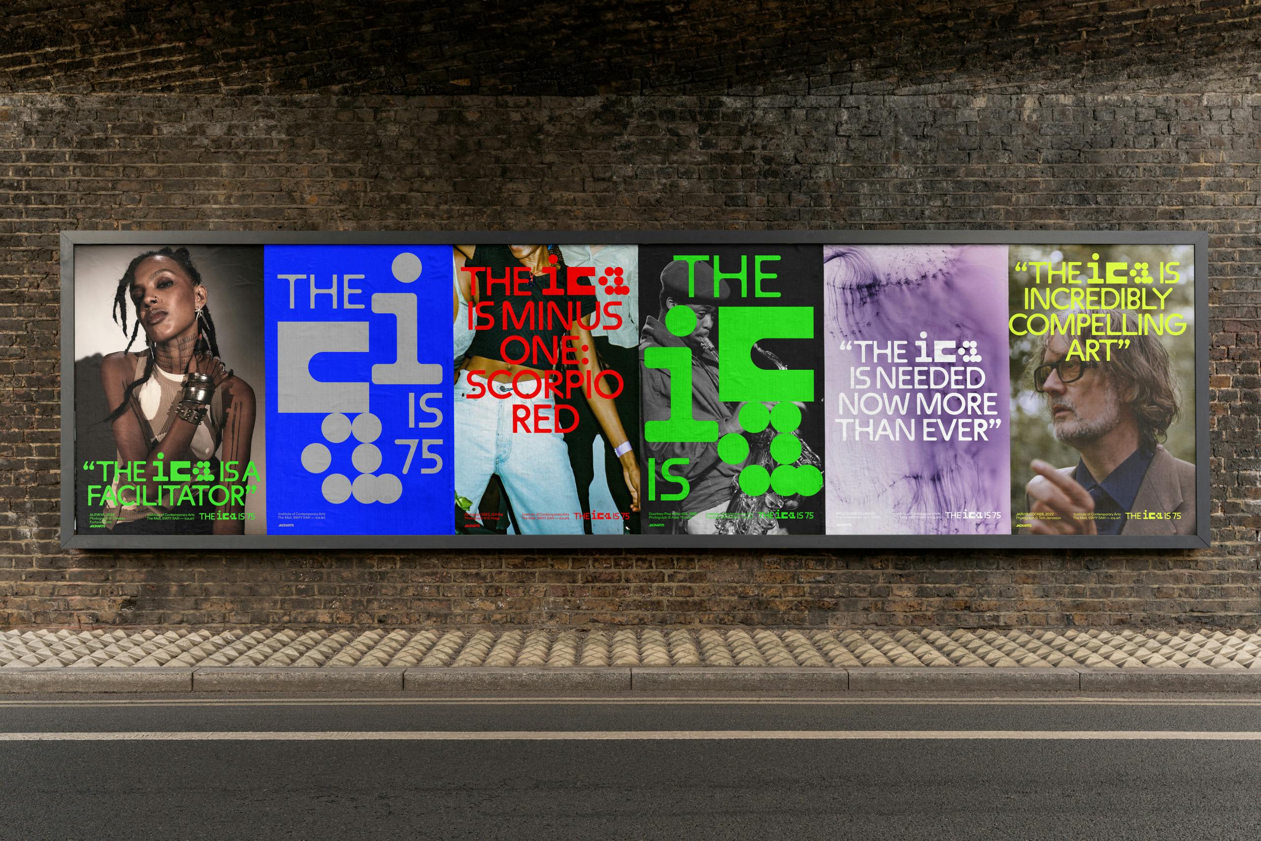 London’s ICA unveils a new identity for its 75th birthday