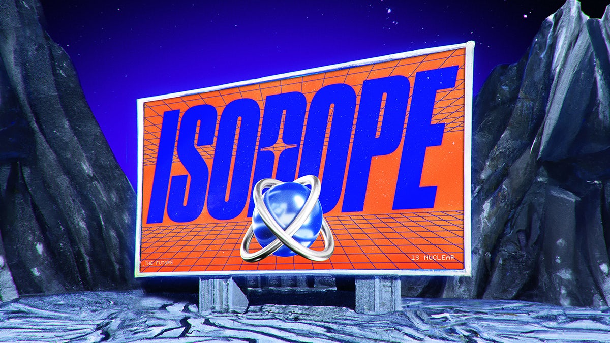 Isodope branding by &Walsh