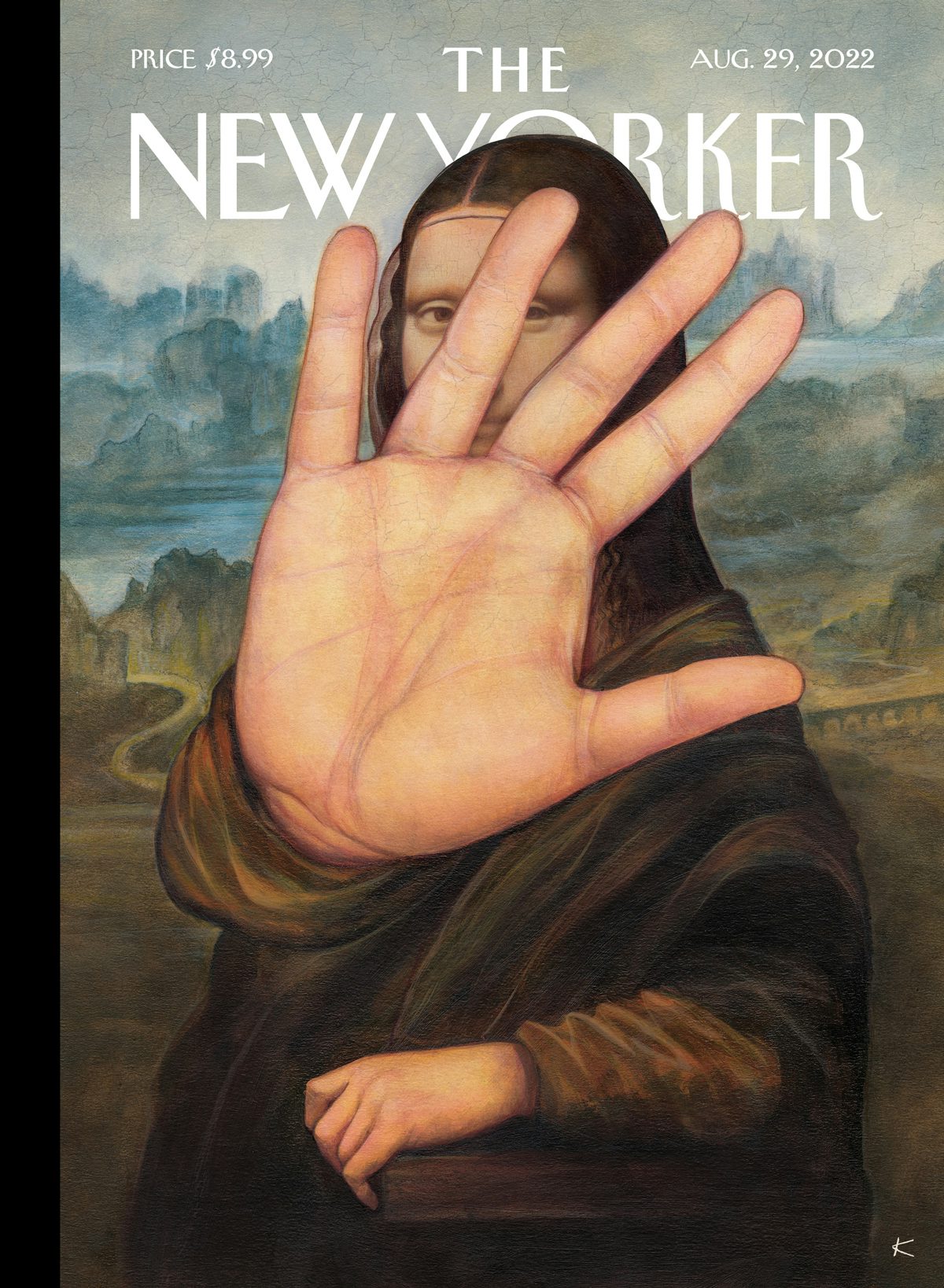 The New Yorker Mona Lisa