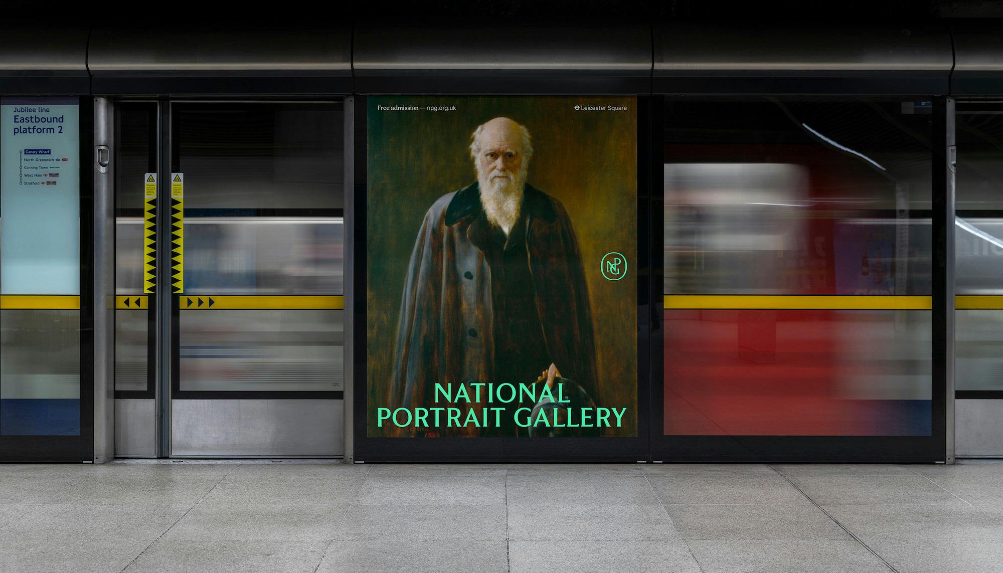 The National Portrait Gallery in London gets a brand facelift