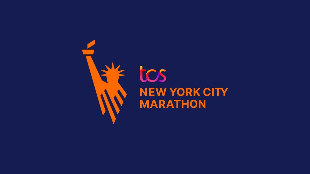 Lady Liberty turns orange for the NYC Marathon