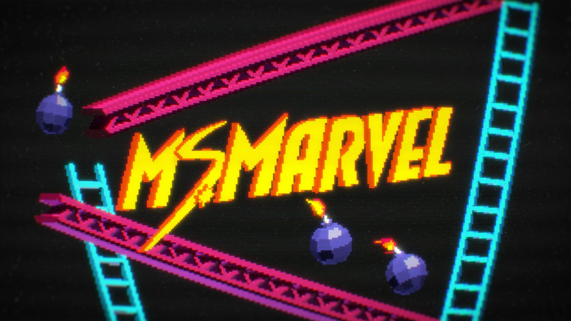 Marveldisney Ms Marvel Title Design