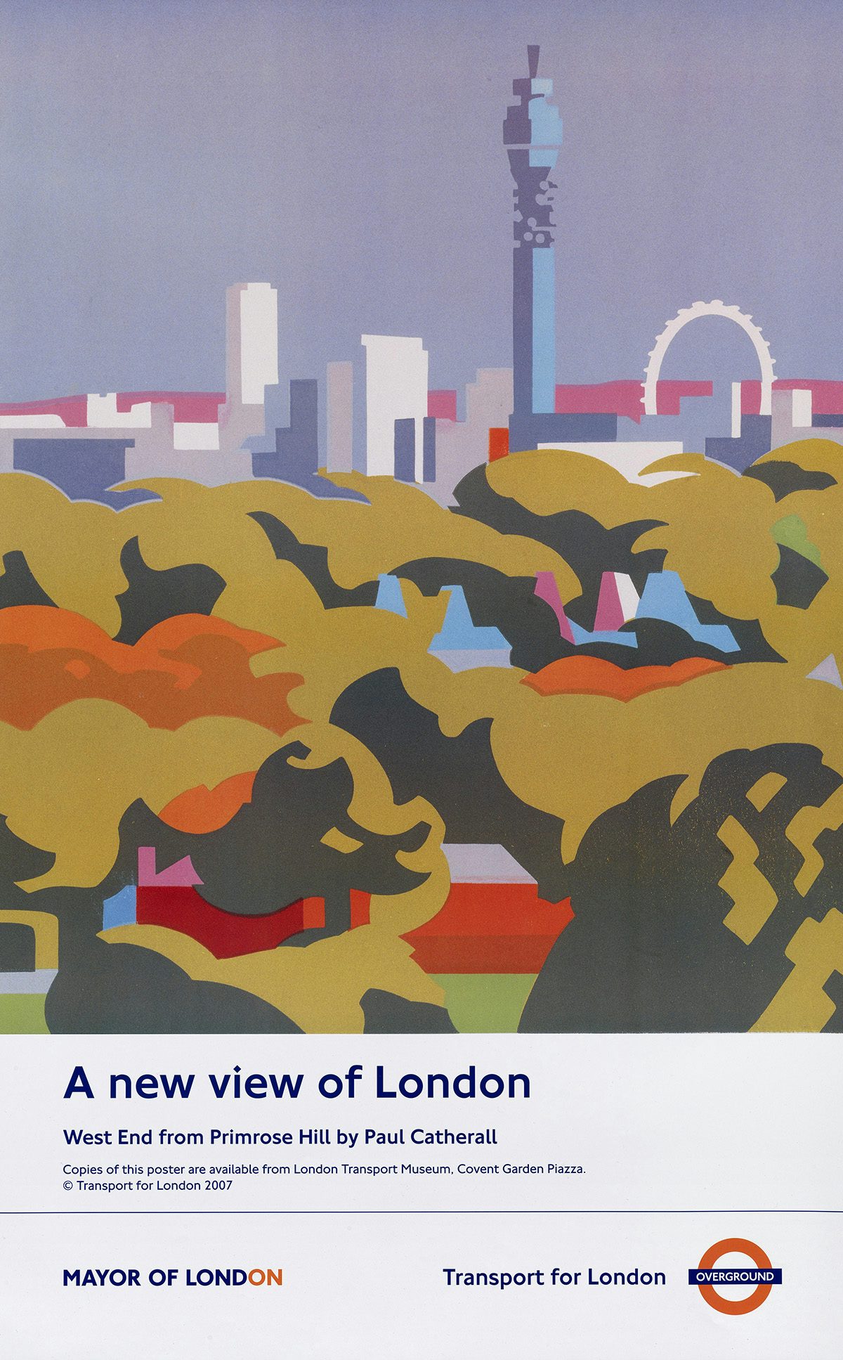 Poster design at London Transport Museum