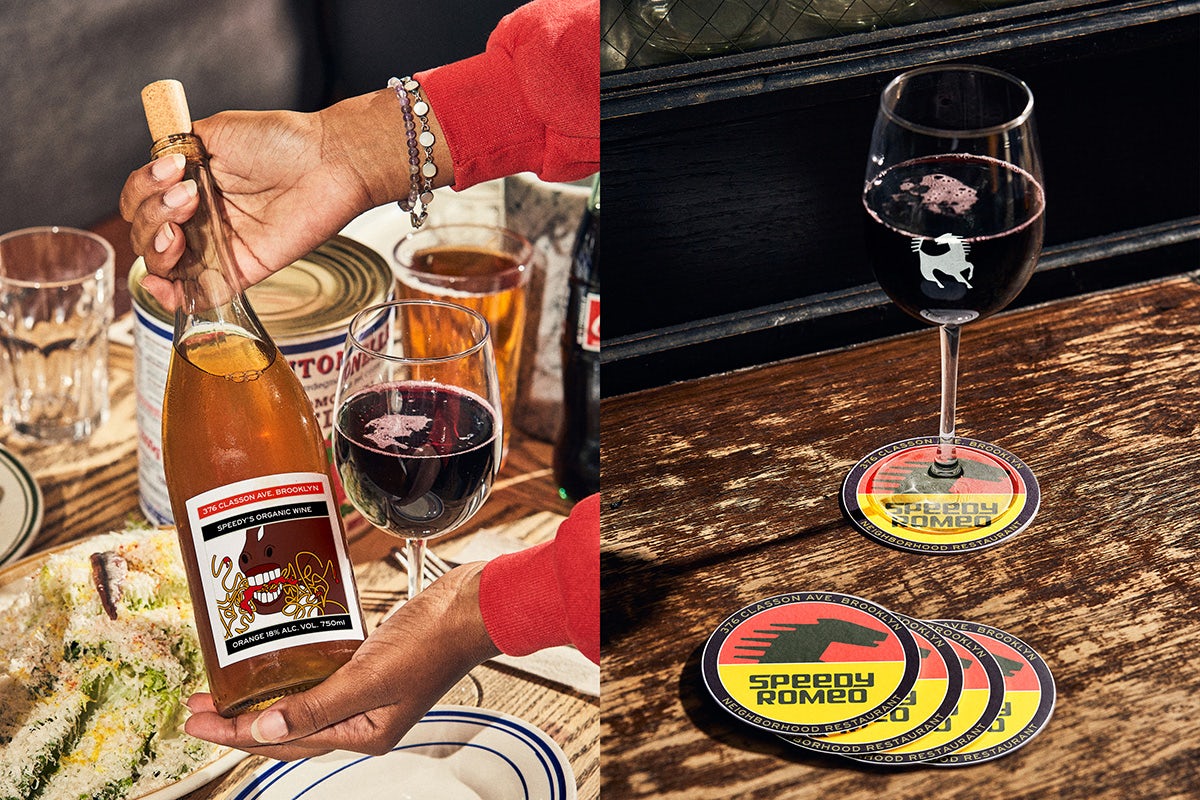 Image showing the new branding for pizza restaurant Speedy Romeo centred around horse motifs
