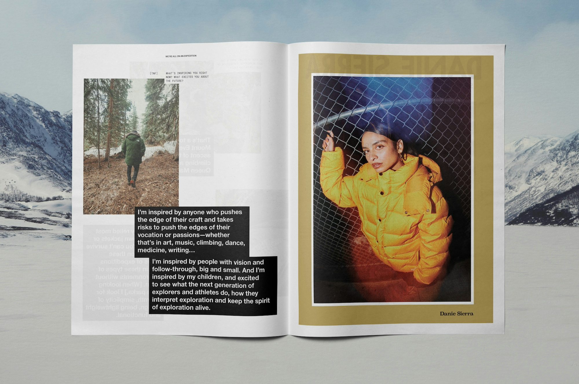 The Collected Works - The North Face - Zine Spread - 16