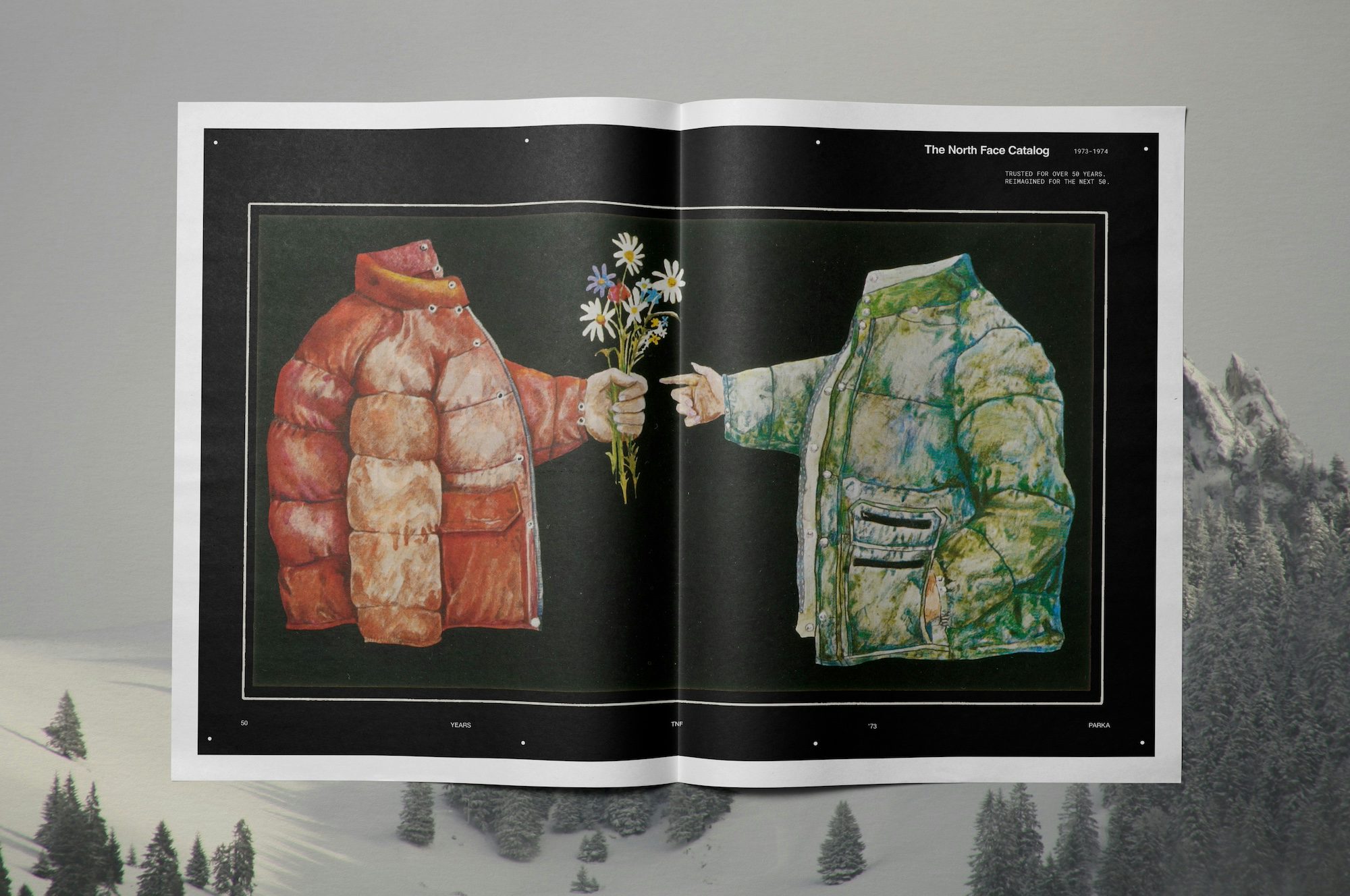 The Collected Works - The North Face - Zine Spread