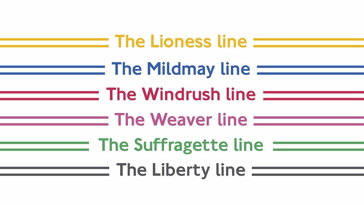 TfL London Overground naming by Dnco