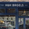 Graphic showing the new H&H Bagels identity by High Tide