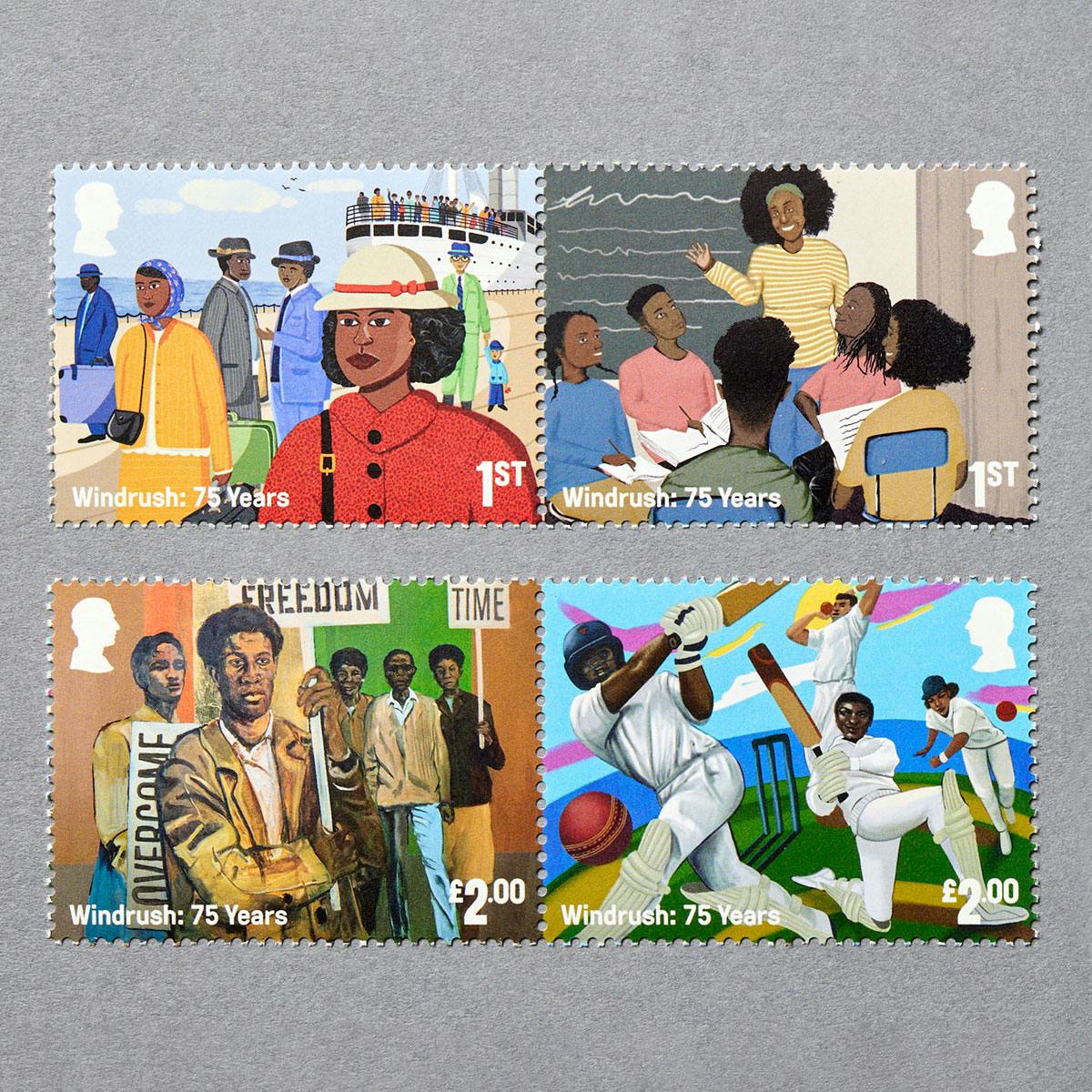 Royal Mail: Windrush 75 Special Stamp issue