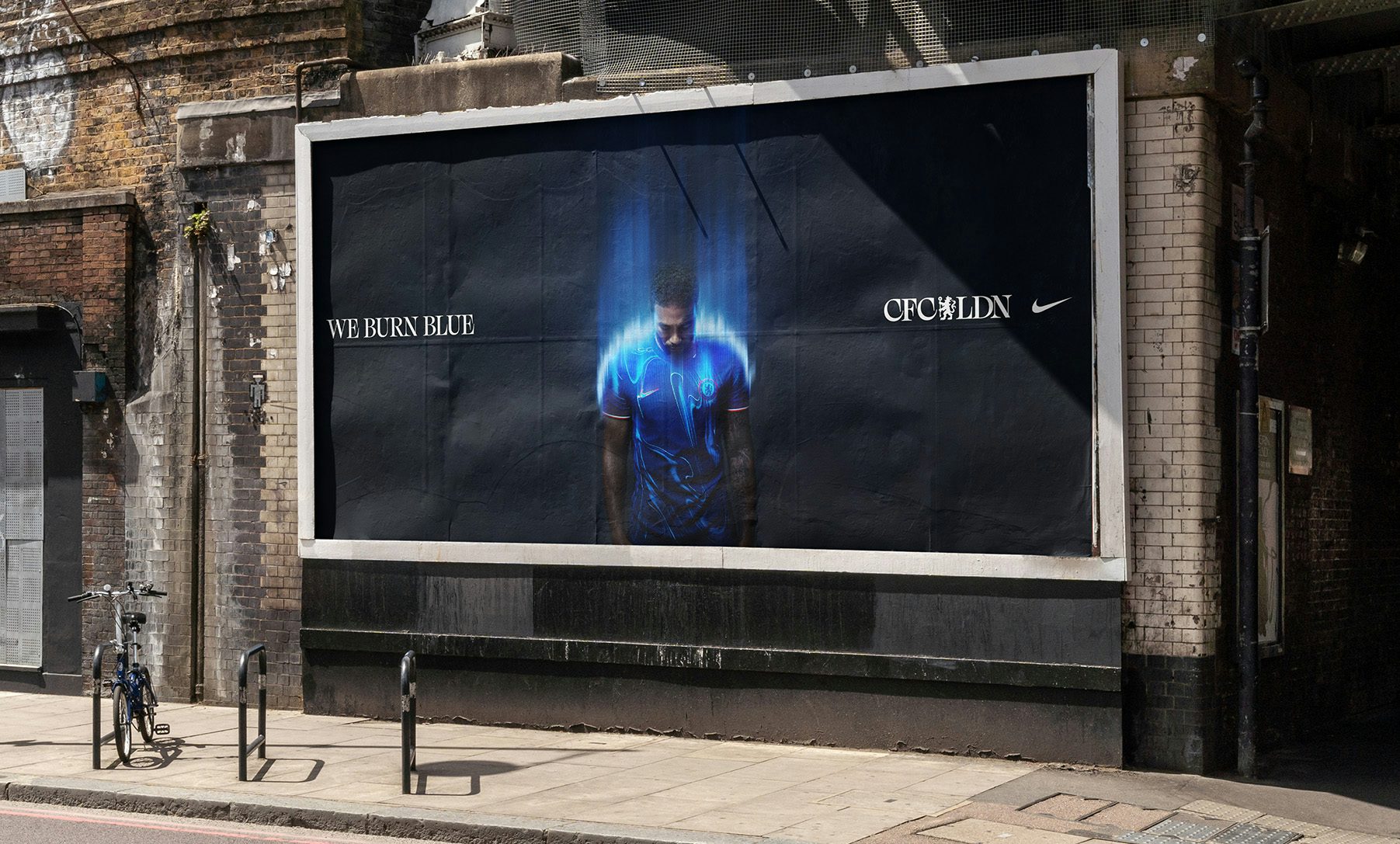 Chelsea FC We Burn Blue