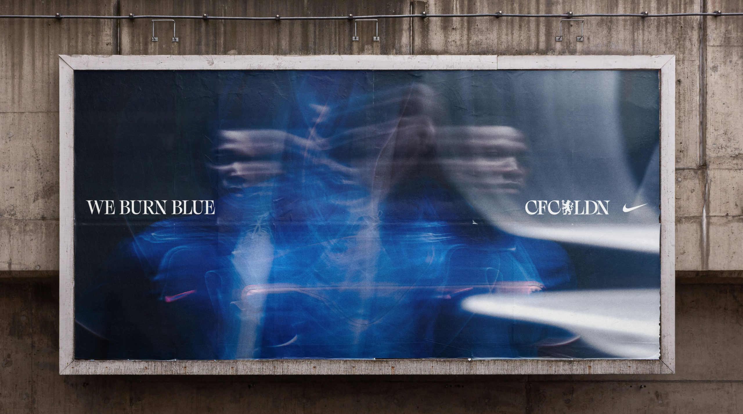 Chelsea FC We Burn Blue