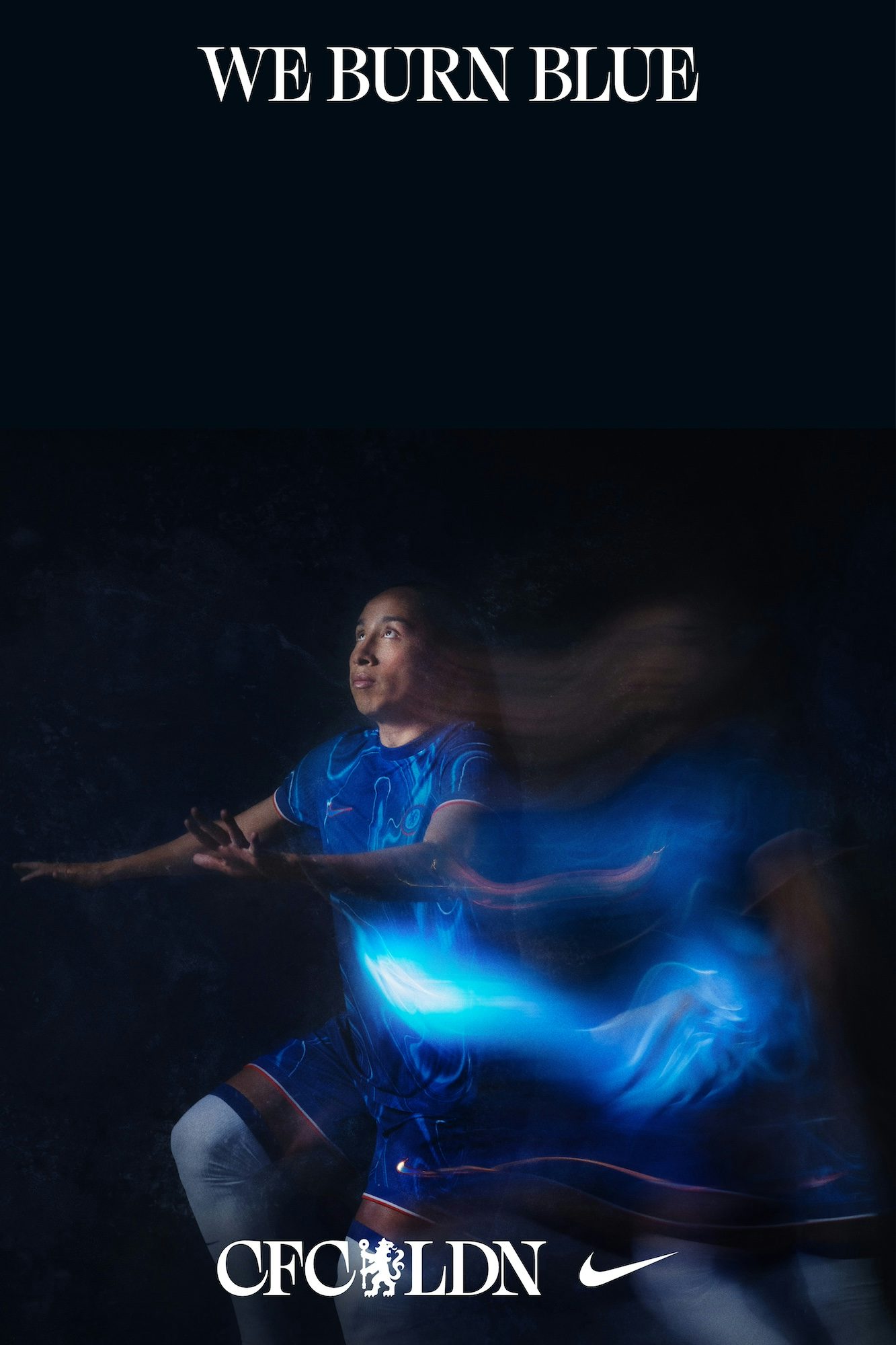 Chelsea FC We Burn Blue