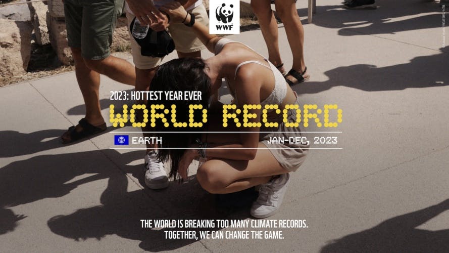 WWF Climate Games ad