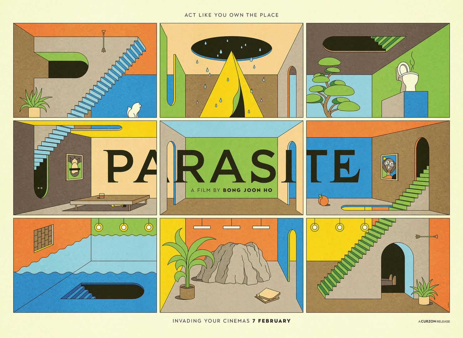 Parasite 1001 movie posters book