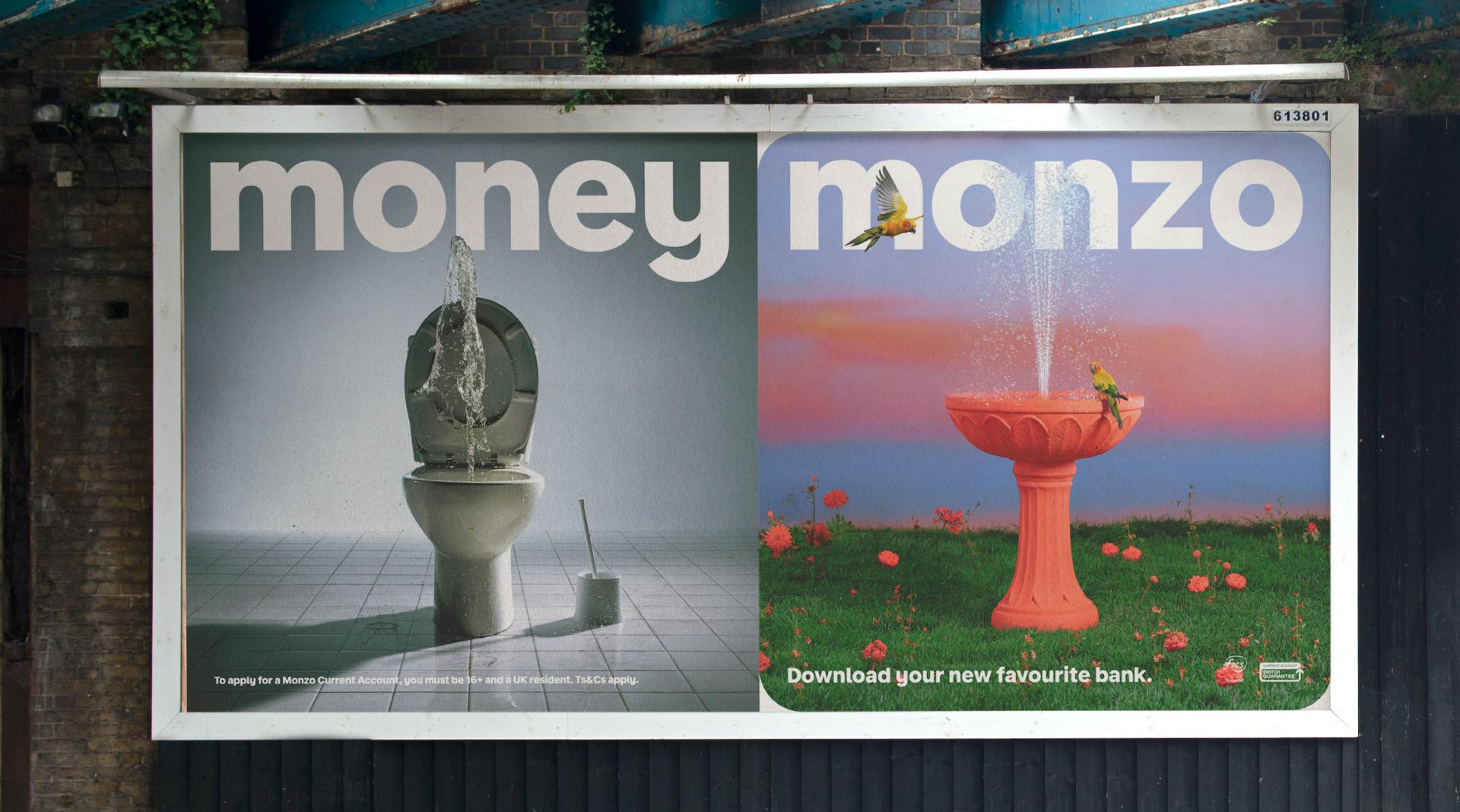 Monzo's Money never felt like Monzo campaign