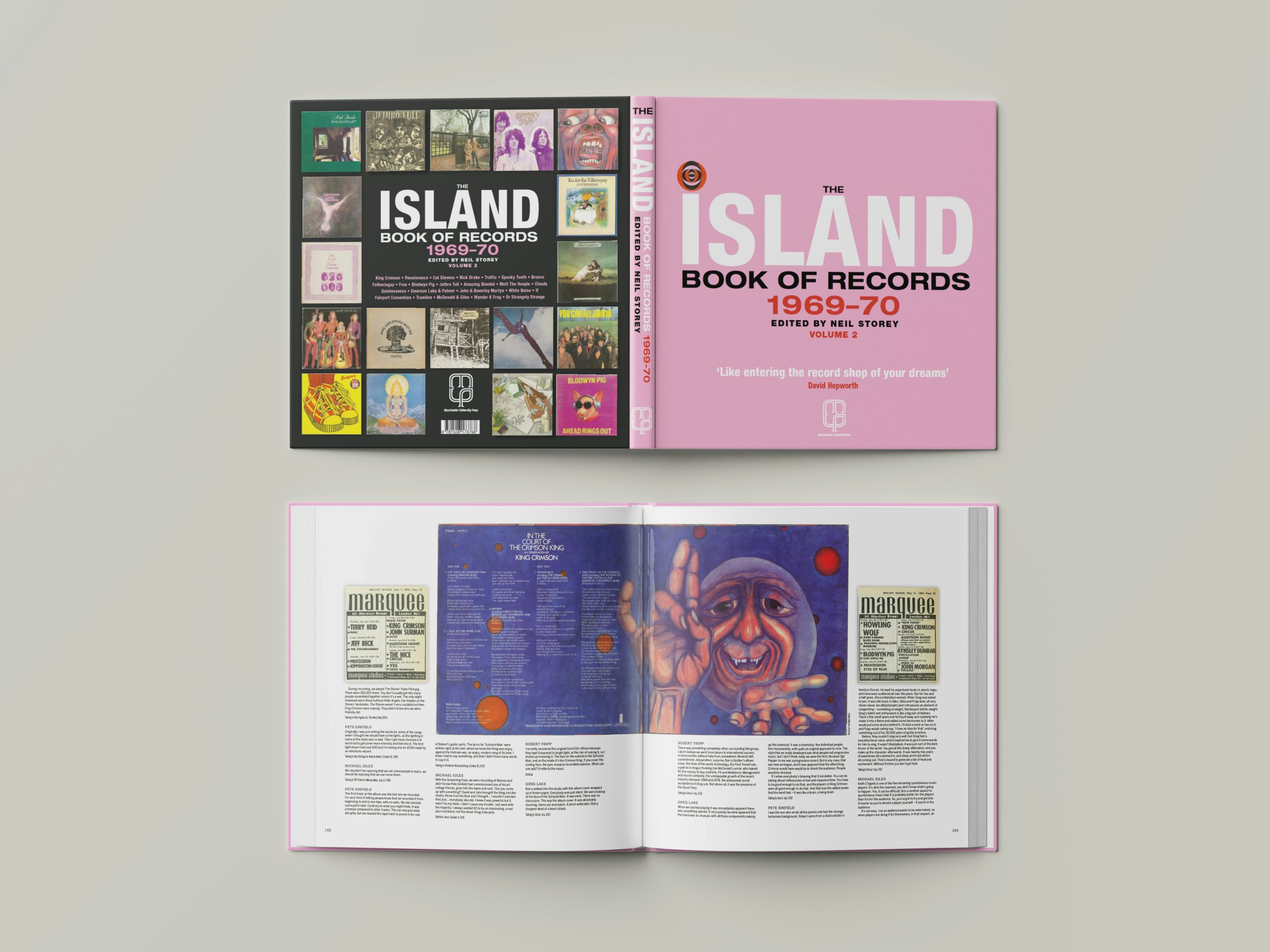 Island Records book